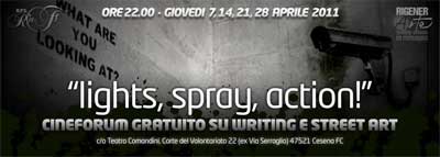 Cesena: cineforum su writing e street art