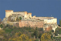 Fortezza medievale in festa